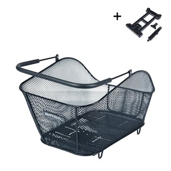 CESTA BASIL ICON M MULTI SYSTEM NX ACERO NEGRO
