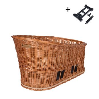 CESTA PERROS BASIL PASJA L MIK 2.0 38L MIMBRE MAR