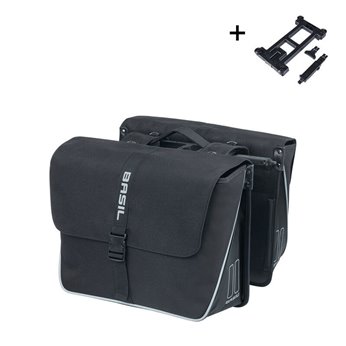 ALFORJAS BASIL FORTE MIK 2.0 35L POLIES/LONA NEGRO