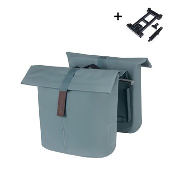 ALFORJAS BASIL CITY MIK 2.0 28-32L PU AZUL GRAFITO