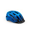 CASCO MET DOWNTOWN AZUL BRILLO T.M/L 58-61