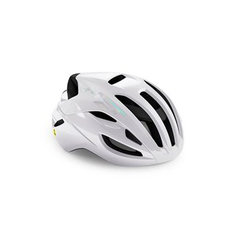 CASCO MET RIVALE MIPS BLANCO BRILLO T.S 52-56