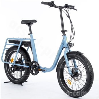 Bicicleta Eléctrica Plegable TNT Canal 20 - Azul