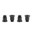KIT TORNI.PLATO SRAM FORCE 4BRA.2x 107BCD ALU.NEGR