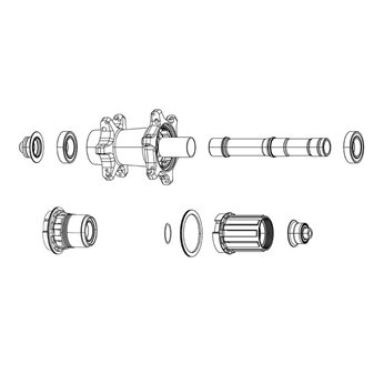 KIT ACTUALIZACION RODAM.CERAMICOS BUJE ZIPP 61903