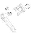 KIT TORN.BIE.SRAM DUB AUTO-EXT.M18/M30 P/X0 NE.POL