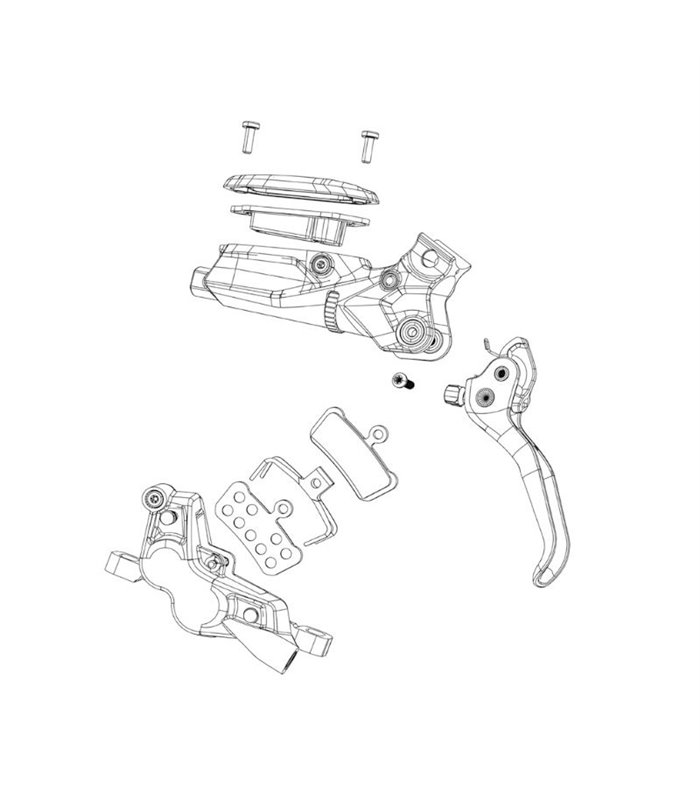 ABRAZ.SRAM MATCHMAKER X DER.P/CODE/G2/GUIDE/LEV.NE