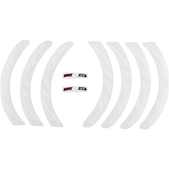 KIT PEGATINAS LOGO ZIPP RUEDA 808 BLANCO MATE