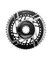 JUEGO PLATOS SRAM RED E1 46x33D DM ALUM.NEGR/PLATA