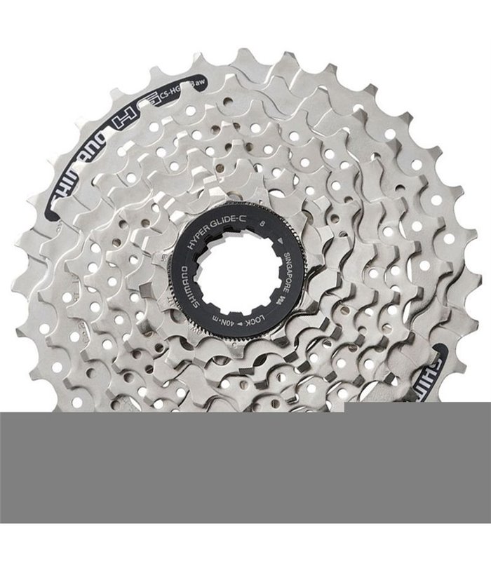 CASSETTE SHIMANO CS-HG41 PLATA 8V.(11-34)