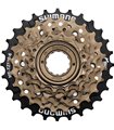 PIÑON SHIMANO MF-TZ500 ORO 6V.(14-28)