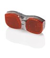 XLC CL-R20 LUZ TRASERA LED A PILAS CON REFLECTANTE