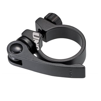Abrazadera cierre tija de sillín de bicicleta V BIKE cierre rapido - Ø28.6mm Negro