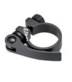 Abrazadera cierre tija de sillín de bicicleta V BIKE cierre rapido - Ø28.6mm Negro