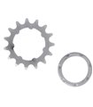XLC CORONA 1 1/8" 15 DIENTES CROMO MATE