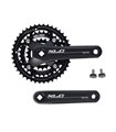 XLC CS-Y01 JUEGO BIE.PLATOS 152mm 22/32/42 7/8V NEGR