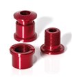 XLC CR-X01 JUEGO DE 5 TORNILLOS PARA PLATO 7MM ROJ