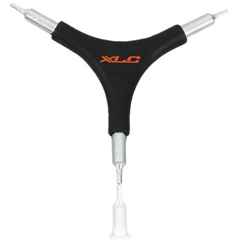 XLC TO-M16 LLAVE EN Y HEXAG.INTER.2/2,5/3MM NE/PLA