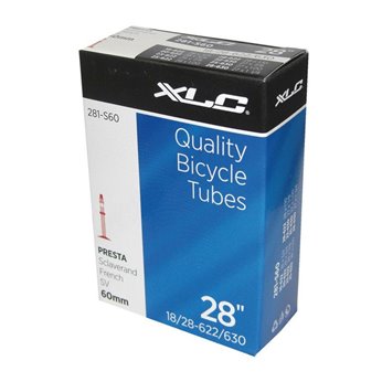 XLC CAMARA 700x18/28C VALVULA PRESTA 60mm (50U)