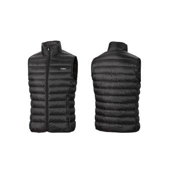 XLC DJ-A02 CHALECO DE PLUMAS UNISEX NEGRO T. L