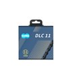 CADENA KMC X 11 SL DLC NEGRA/NEGRA 116-11V.