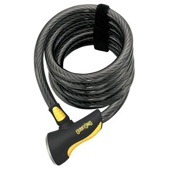 CANDADO ESPIRAL ONGUARD DOBERMAN LLAVE 185cmx12mm