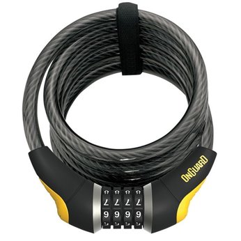 CANDADO ESPIRAL ONGUARD DOBERMAN COMBI.185cmx12mm