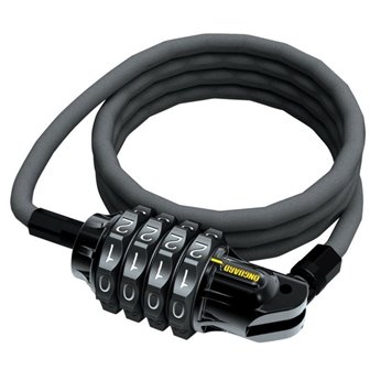 CANDADO CABLE ONGUARD TERRIER COMBO 4 120cm x 6 mm