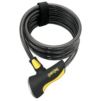 CANDADO ESPIRAL ONGUARD DOBERMAN LLAVE 185cmx10mm