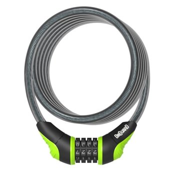 CANDADO ESPIRAL ONGUARD NEON COMBI 180cm x 12mm  V