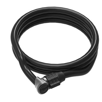 CANDADO ESP.ONGUARD NEON LIGHT COMBO 120cmx8mm NEG