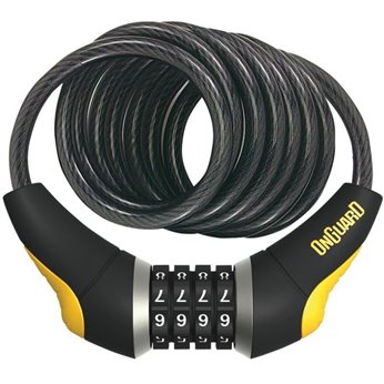CANDADO ESPIRAL ONGUARD DOBERMAN COMBI 185CMx10MM