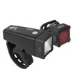 SET DE LUCES AXA NITELINE T4-R LED USB NEGRO