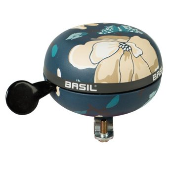 TIMBRE BASIL DING-DONG METALICO 80mm AZUL/CON MAGN
