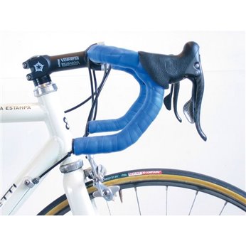 CINTA BIKE RIBBON PROFESIONAL CON TAPONES AZUL