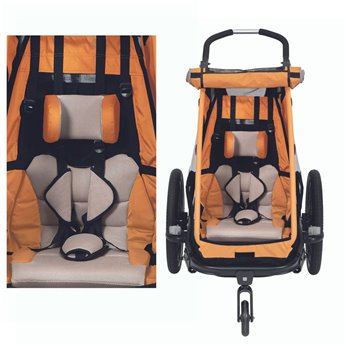 XLC ASIENTO C/ARNES REMOLQUE NIÑO MONO S NAR/ANTR