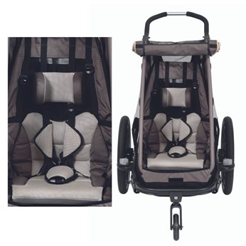 XLC ASIENTO CON ARNES REM.NIÑO MONO S GR/BEIGE/ANT