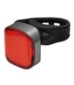 Luz trasera bicicleta LED 25lm con batería integrada recargable USB