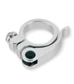 Abrazadera cierre tija de sillin bicicleta V BIKE cierre rapido - Ø28.6mm Plata