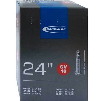 CAMARA SCHWALBE 24x1.75-2.35 VALVULA PRESTA 40mm