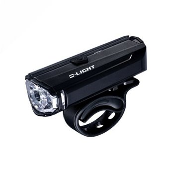 Luz delantera bicicleta de alta potencia. 500 lúmenes, 1 Super LED de 5W. 5 modos