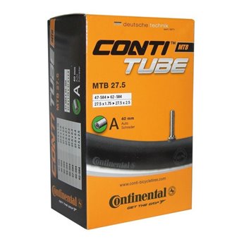 CAMARA CONTINENTAL 27.5 x1.75-2.40 SCHRADER 40 mm
