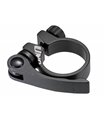 Abrazadera cierre tija de sillín de bicicleta V BIKE cierre rapido - Ø31,8mm Negro