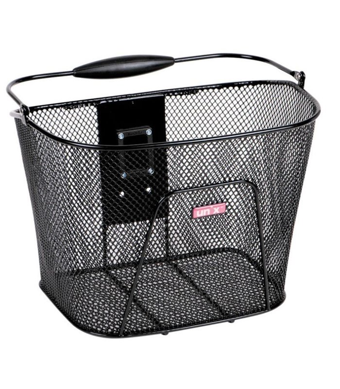 CESTA DEL.UNIX RICCO MALLA ESTRECHA 35x29x25 NEGRO