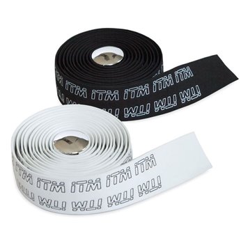 JUEGO DE CINTA ITM EVA 3D NEGRO LOGO BLANCO