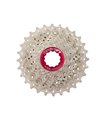 CASSETTE SUNRACE ALUMINIO METAL ROJO 10V.(11-28)
