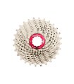 CASSETTE SUNRACE ALUMINIO METAL ROJO 11V.(11-28)