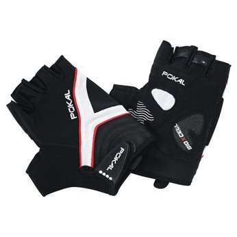GUANTES POKAL  BIOXCELL NEGRO/BLANCO TALLA XL