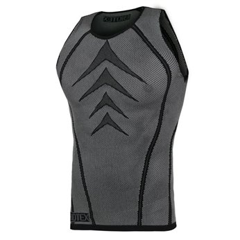 CAMISETA INT RED POWERFLEX S/MANGAS ELAST NEG L-XL