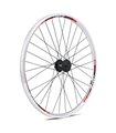 RUEDA DELANTERA ZAC PLATA+CARRETE NEGR+RADI NEGR Disc